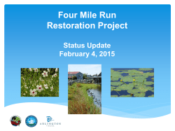 Four Mile Run Restoration Project