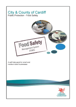 Food Safety Management pack (3.36mb PDF)