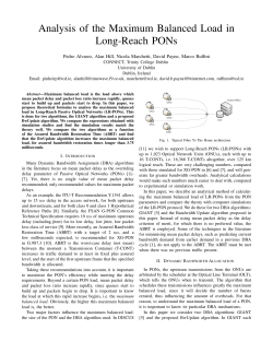 Analysis of the Maximum Balanced Load in Long