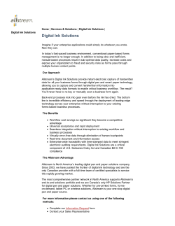 Allstream - Digital Ink Sol