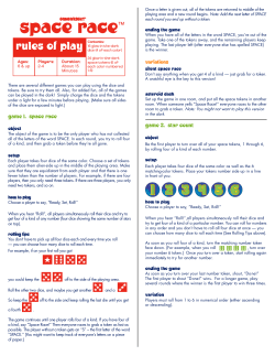 Space Race - Gamewright