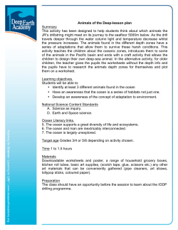 Animals of the Deep-lesson plan Summary This activity has been