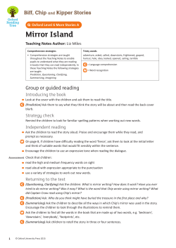 Mirror Island - Oxford University Press