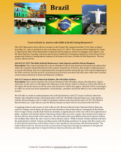brazilian maymester Updated call out
