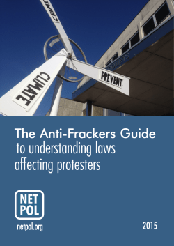 to understanding laws affecting protesters