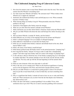 Jumping Frog Questions