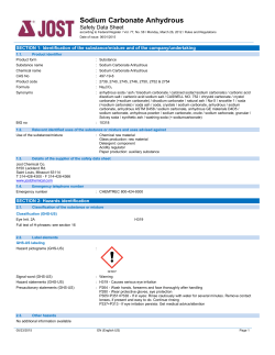 Sodium Carbonate Anhydrous