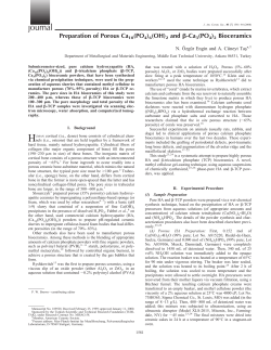 Scaffolds - A. Cuneyt TAS