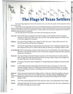 I , Th exas I 1 - Institute of Texan Cultures