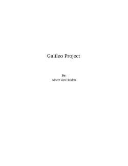 Galileo Project