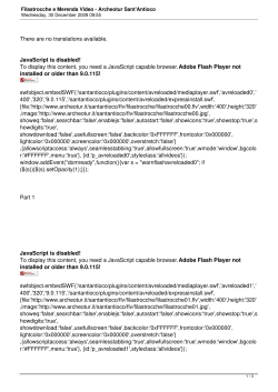 Filastrocche e Merenda Video