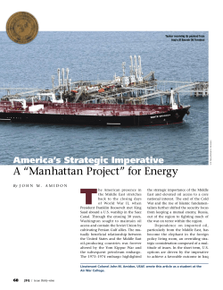 A &ldquo;Manhattan Project&rdquo; for Energy