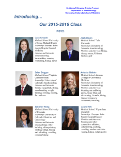 Introducing&hellip; Our 2015