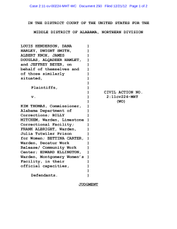 Henderson v. Thomas - Judgment