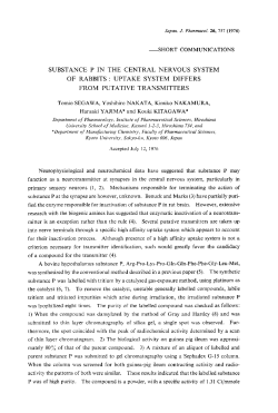 Neurophysiological and neurochemical data have - J