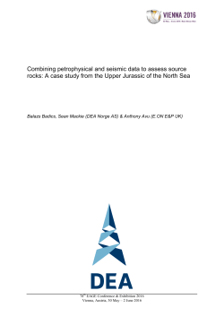 Combining petrophysical and seismic data to assess source rocks