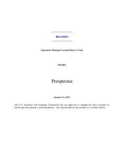 SMART Prospectus - Brandes Investment Partners
