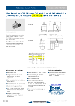 Leybold Chemical Oil Filters CF 4-25
