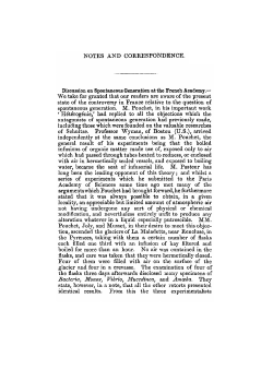 NOTES AND CORRESPONDENCE. Discussion on Spontaneous
