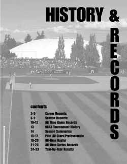 contents - Portland Pilots