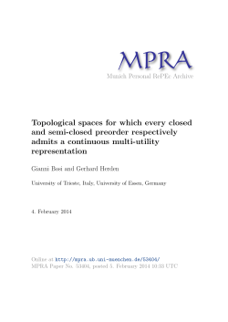 - Munich Personal RePEc Archive