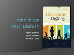 Discipline with dignity