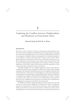 Exploring the Conflicts between Traditionalism and