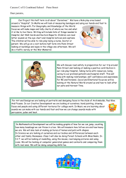 Dear parents, - Curzon School