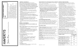 service contract