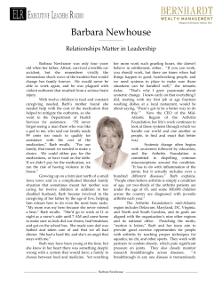 Barbara Newhouse - Executive Leaders Radio