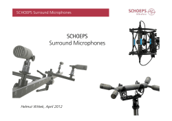SCHOEPS Surround Microphones