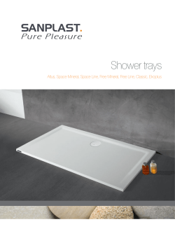 Shower trays