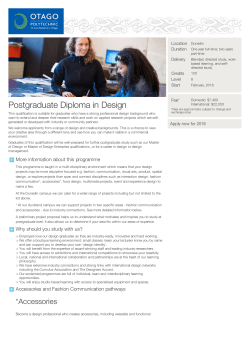Print - Otago Polytechnic