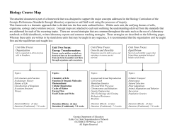 Detailed Unit - Georgia Standards