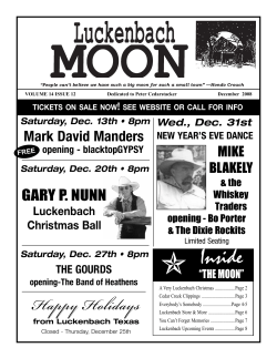 December 2008 - Luckenbach, Texas