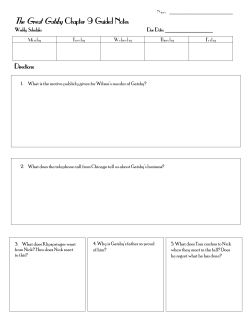 Gasby Guided Chapter 9