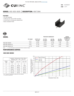 HSS-B20-0635 Datasheet