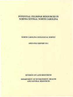 potential feldspar resources in north