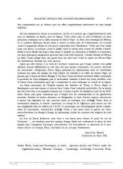 BCAI 5 (1988) A. Wink: Land and Sovereignty in India. Agrarian