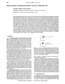 Diatomic Molecules Containing Electropositive Atoms Favor High