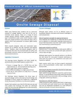 Wastewater Information Sheet - Regional District of Nanaimo