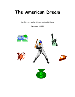 The American Dream