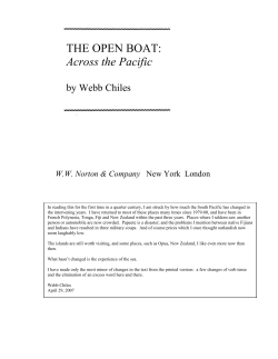 THE OPEN BOAT