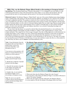 DBQ Black Death - White Plains Public Schools