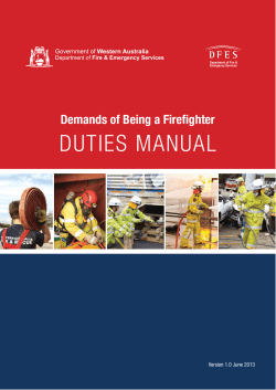 Duties Manual