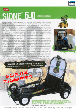 SIDNE Drunk Driving Go-kart