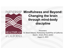 Presented - Partnership HealthPlan of California