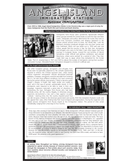 ANGEL ISLAND ANGEL ISLAND - Angel Island Immigration Station