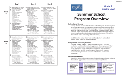 Pacing Chart - Pacific Learning