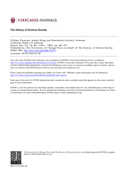 The History of Science Society